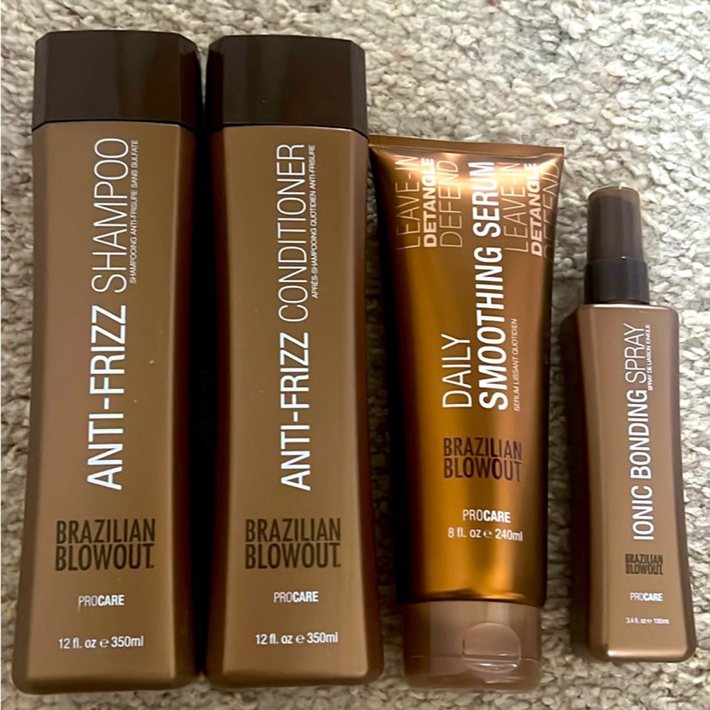 Brazilian blowout set